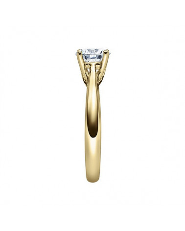 Alnilam 0,30 | Oro amarillo - ANILLO DE COMPROMISO EN ORO - Anillo de compromiso confeccionado en oro amarillo con un exclusivo 