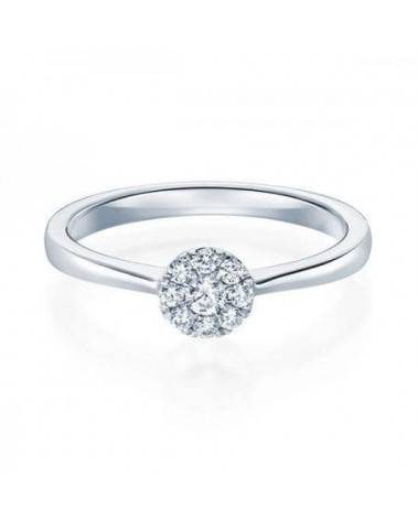 Scorpii 0,15 | Oro blanco o Platino - Anillos de compromiso - Precioso anillo de compromiso con diamantes en oro de 18K o Platin