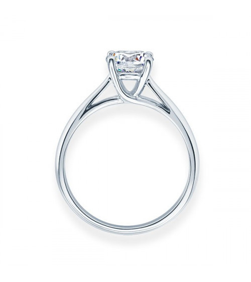 Alnilam 0,10 | Oro blanco o Platino - Anillos de compromiso - Anillo de compromiso original en platino u oro blanco