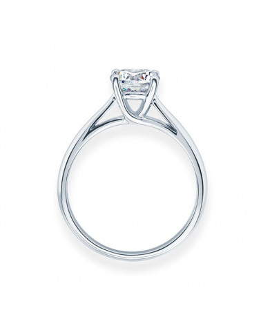 Alnilam 0,10 | Oro blanco o Platino - Anillos de compromiso - Anillo de compromiso original en platino u oro blanco