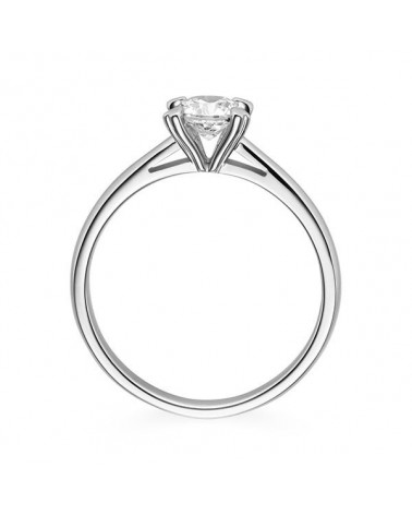 Sargas 0,30 | Oro blanco o Platino - Anillos de compromiso - Anillo de compromiso para mujer en oro blanco o platino