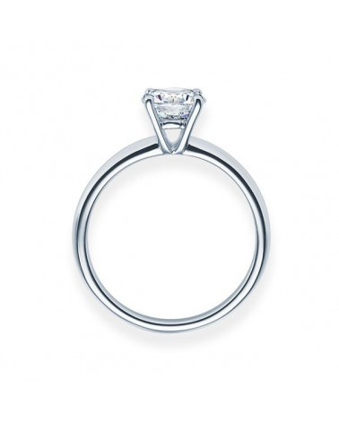 Persei 0,30 | Oro blanco o Platino - Anillos de compromiso - Anillo de pedida con un diamante natural ético descubierto, en Oro 