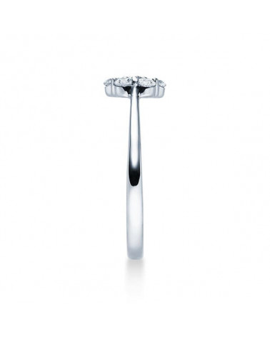 Orbea 0,15 | Oro blanco o Platino - Anillos de compromiso - Precioso anillo de compromiso con diamantes en oro de 18K o Platino 