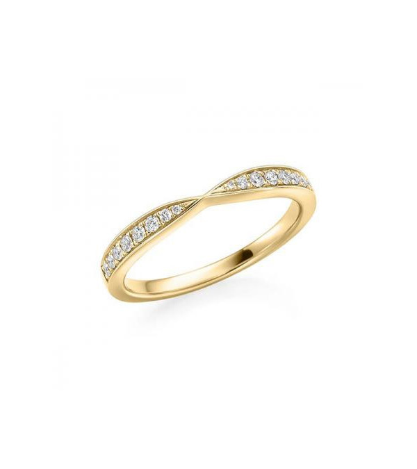 Piscis 0,144 | Oro amarillo - ANILLO DE COMPROMISO EN ORO - Anillo de compromiso tipo catalana original en oro amarillo de 18 qu