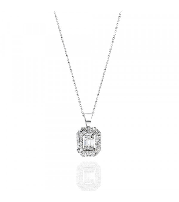 copy of Collar Perseo 0,54 | Diamantes y zafiros - Jewelry - 