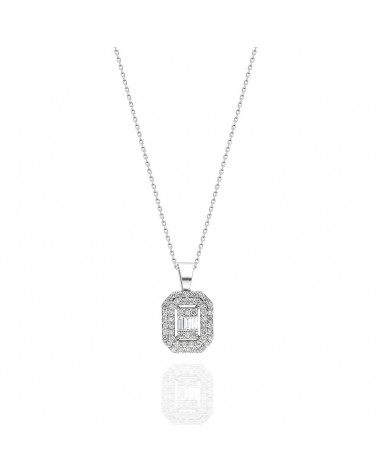 copy of Collar Perseo 0,54 | Diamantes y zafiros - Jewelry - 