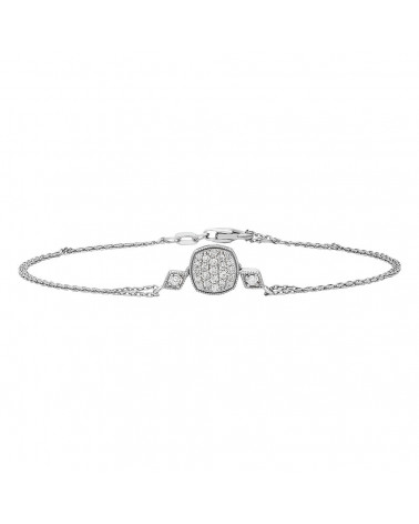 Pulsera Dione 0,11 | Diamantes - Joyeria - Pulsera de oro blanco con diamantes