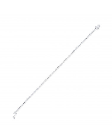Pulsera Riviere 2,93 | Diamantes - Joyeria - Pulsera de oro blanco de diamantes