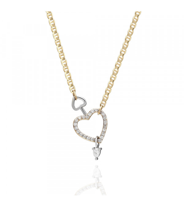 copy of Collar Perseo 0,54 | Diamantes y zafiros - Jewelry - 