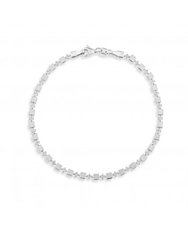 Comprar pulsera de oro amarillo económica con diamantes | Staring