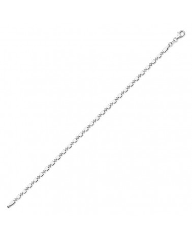 Comprar pulsera de oro amarillo económica con diamantes | Staring