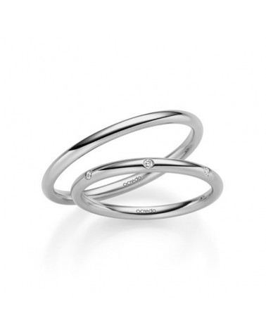 Alianzas de boda de platino económicas en Valencia | Staring