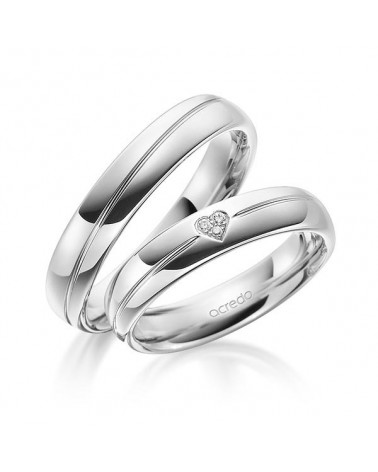 Alianzas de boda de platino económicas en Guadalajara | Staring