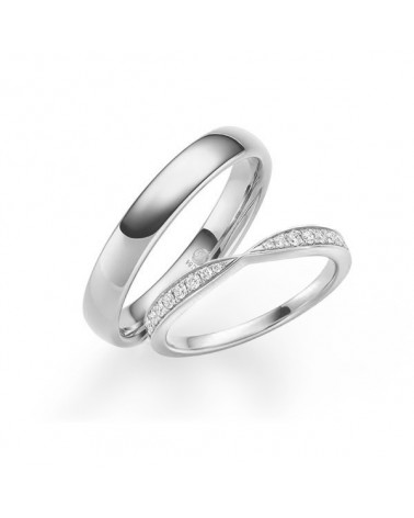 Alianzas de boda de platino económicas en Málaga | Staring