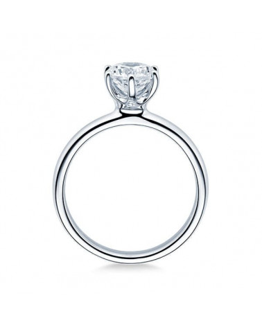 Anillo de pedida con diamante artificial en Barcelona | Staring