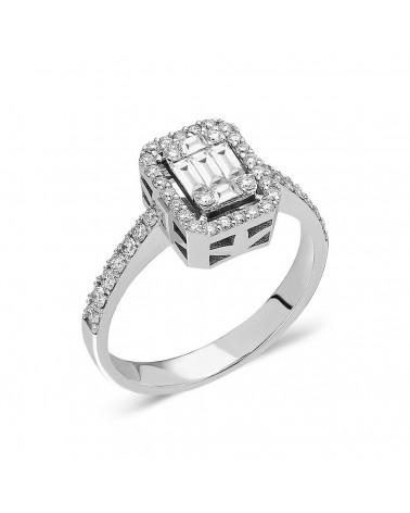 18k gold engagement rings in Mallorca | Staring