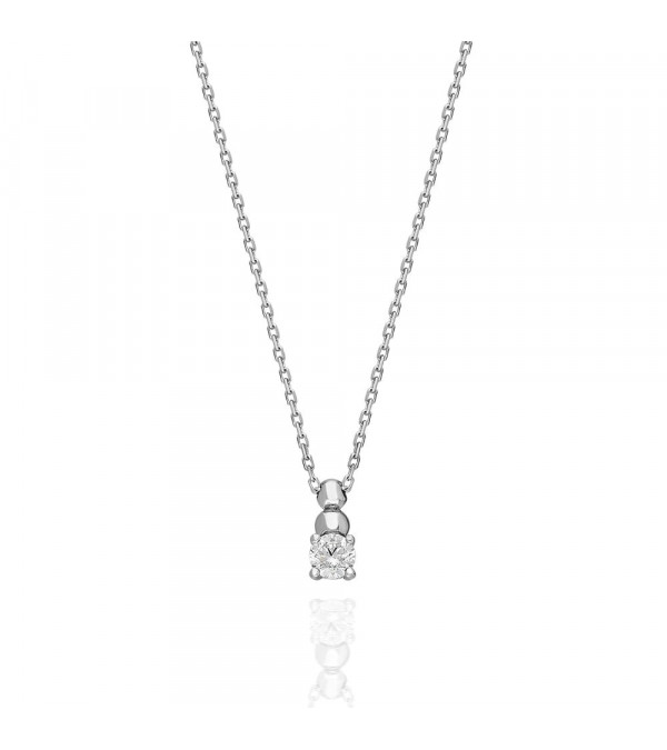 Collares clásico de oro 18 quilates con diamantes | Staring