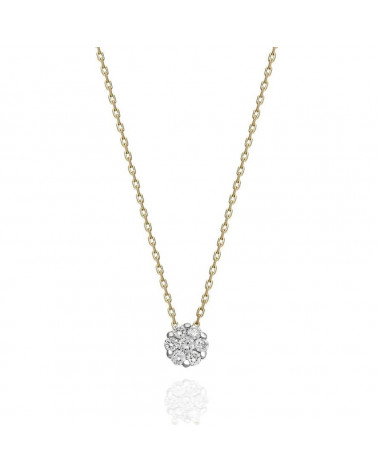 Collares de oro con diamantes y zafiros al mejor precio | Staring