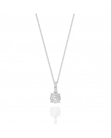 Collares de oro con diamantes y zafiros al mejor precio | Staring