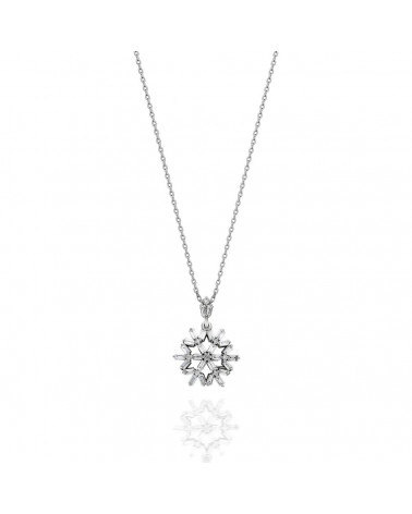 Collares de oro con diamantes y zafiros al mejor precio | Staring