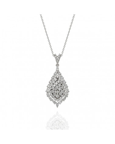 Collares de oro con diamantes y zafiros al mejor precio | Staring