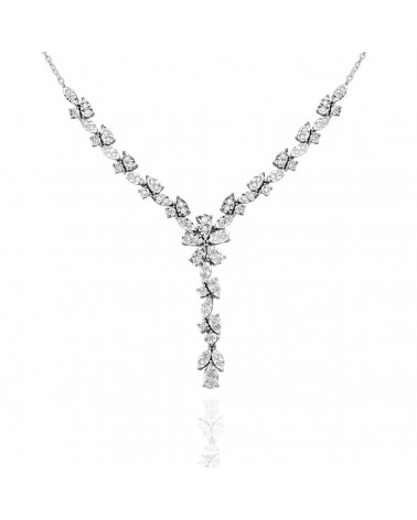 Collares de oro con diamantes y zafiros al mejor precio | Staring