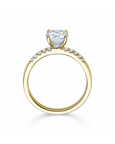 Anillo de compromiso con diamante de laboratorio en Madrid | Staring