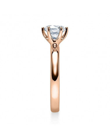 Anillo de pedida con diamante sintético en Madrid | Staring