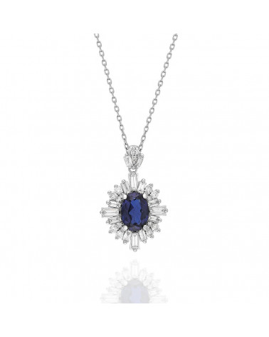 Collares de oro con diamantes y zafiros al mejor precio en Barcelona