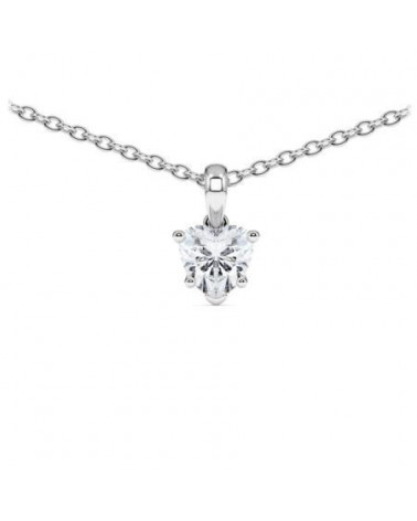 Aros económicos de oro blanco de 18 quilates con diamantes