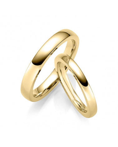 Alianzas de boda clásicas económicas | Staring