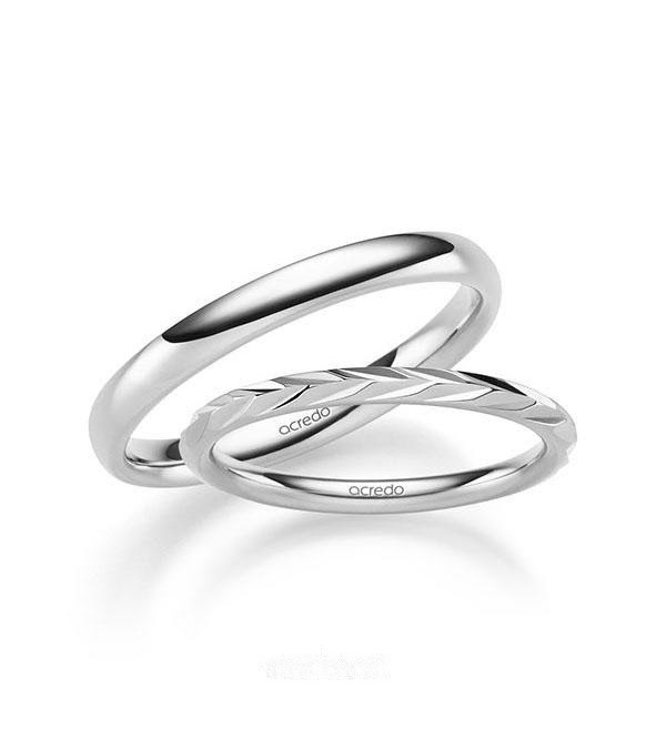 Alianzas de boda en oro blanco siempre blanco al mejor precio en La Coruña