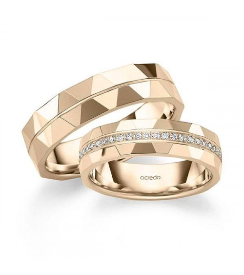 Las mejores alianzas de boda de oro rosa en Barcelona | Staring