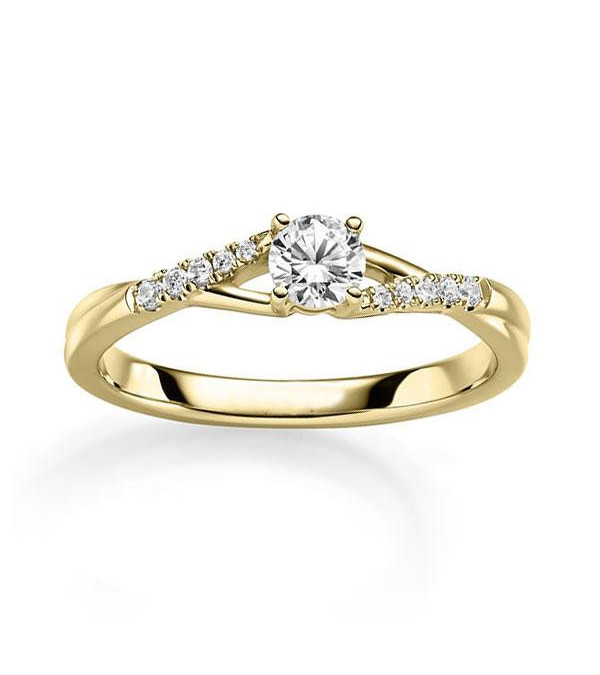 Anillo de compromiso exclusivo en Platino al mejor precio en Malaga