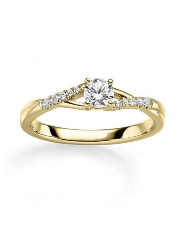 Anillo de compromiso exclusivo en Platino al mejor precio en Malaga