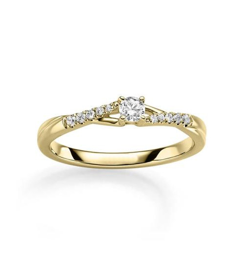 Original anillo de compromiso en Sevilla de platino u oro blanco