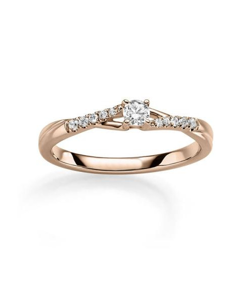 Original anillo de compromiso en Sevilla de platino u oro blanco