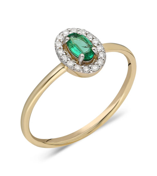 Anillos de compromiso de oro económicos | Staring