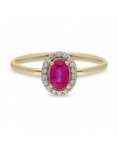 Anillos de compromiso con rubíes económicos | Staring