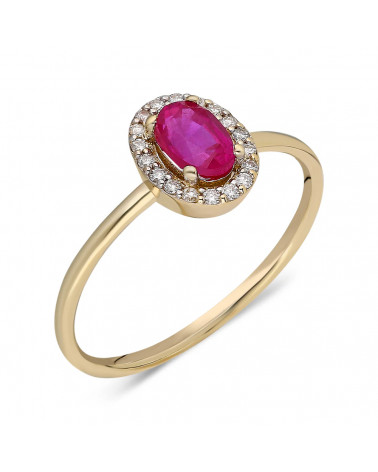 Anillos de compromiso con rubíes económicos | Staring