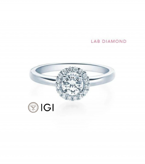 De los mejores anillos de compromiso |  Diamante de laboratorio |  Staring