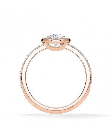 Anillos de pedida combinados con diamantes sintéticos | Staring