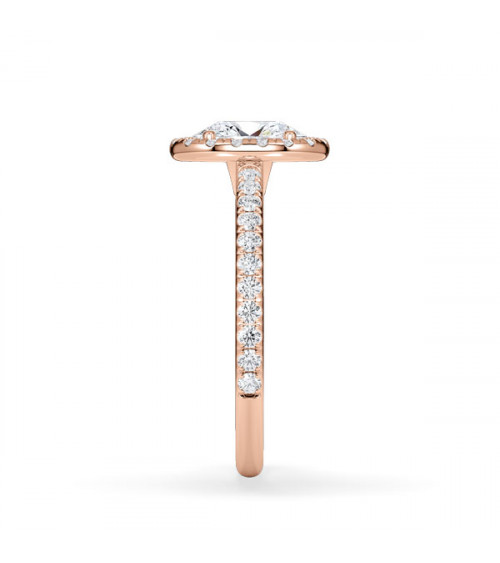 Anillos de pedida combinados con diamantes sintéticos | Staring