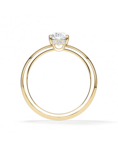 Lab-grown diamond solitaire engagement rings | Staring