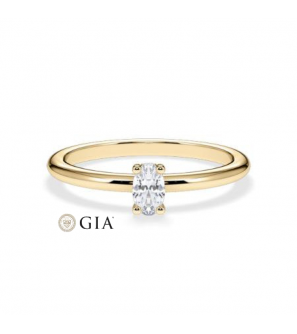 Lab-grown diamond solitaire engagement rings | Staring