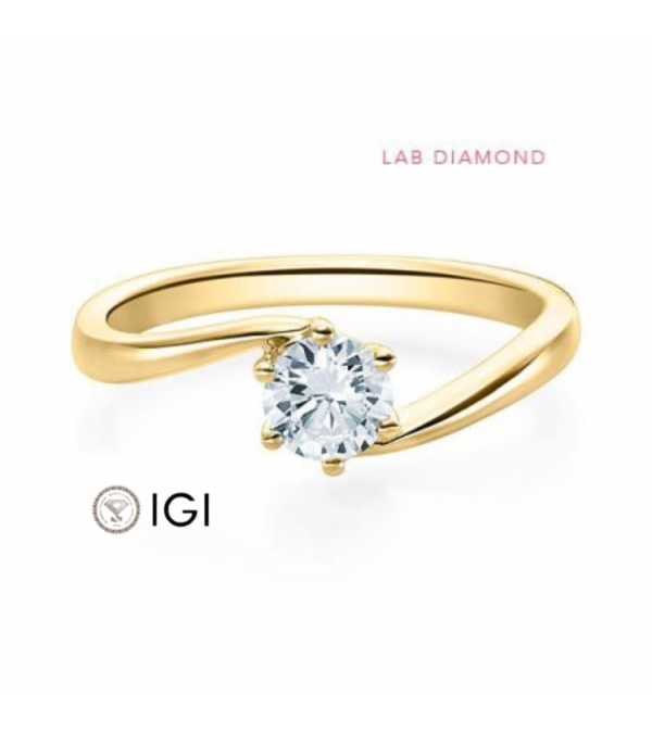 Anillo de pedida con diamante artificial en Tenerife | Staring