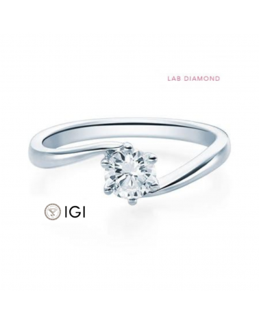 Anillo de pedida con diamante artificial en Tenerife | Staring