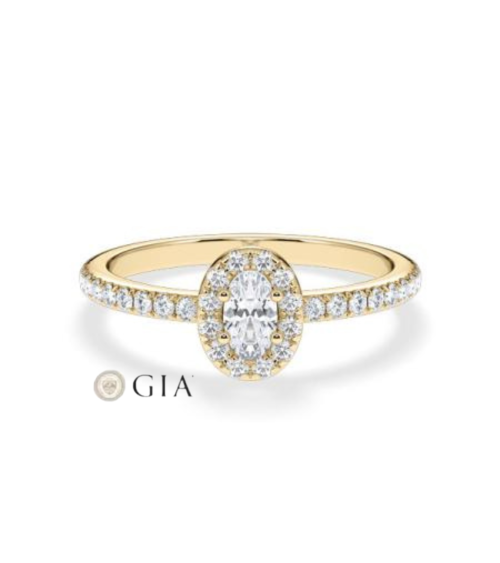 Engagement rings combined with natural diamonds | Staring