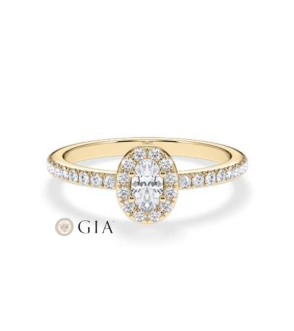 Engagement rings combined with natural diamonds | Staring