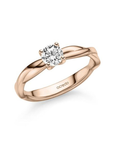 Anells de compromís peculiars en or rosa | Staring